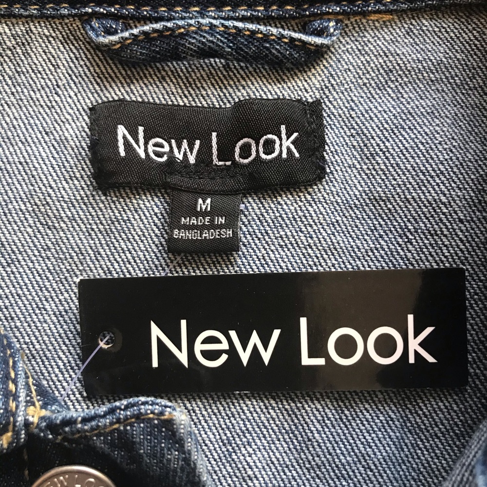 New Look Women’s Navy Blue Denim Jacket - Picture 8 of 8